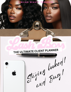 J MILAN Lash Boss E-Book Planner