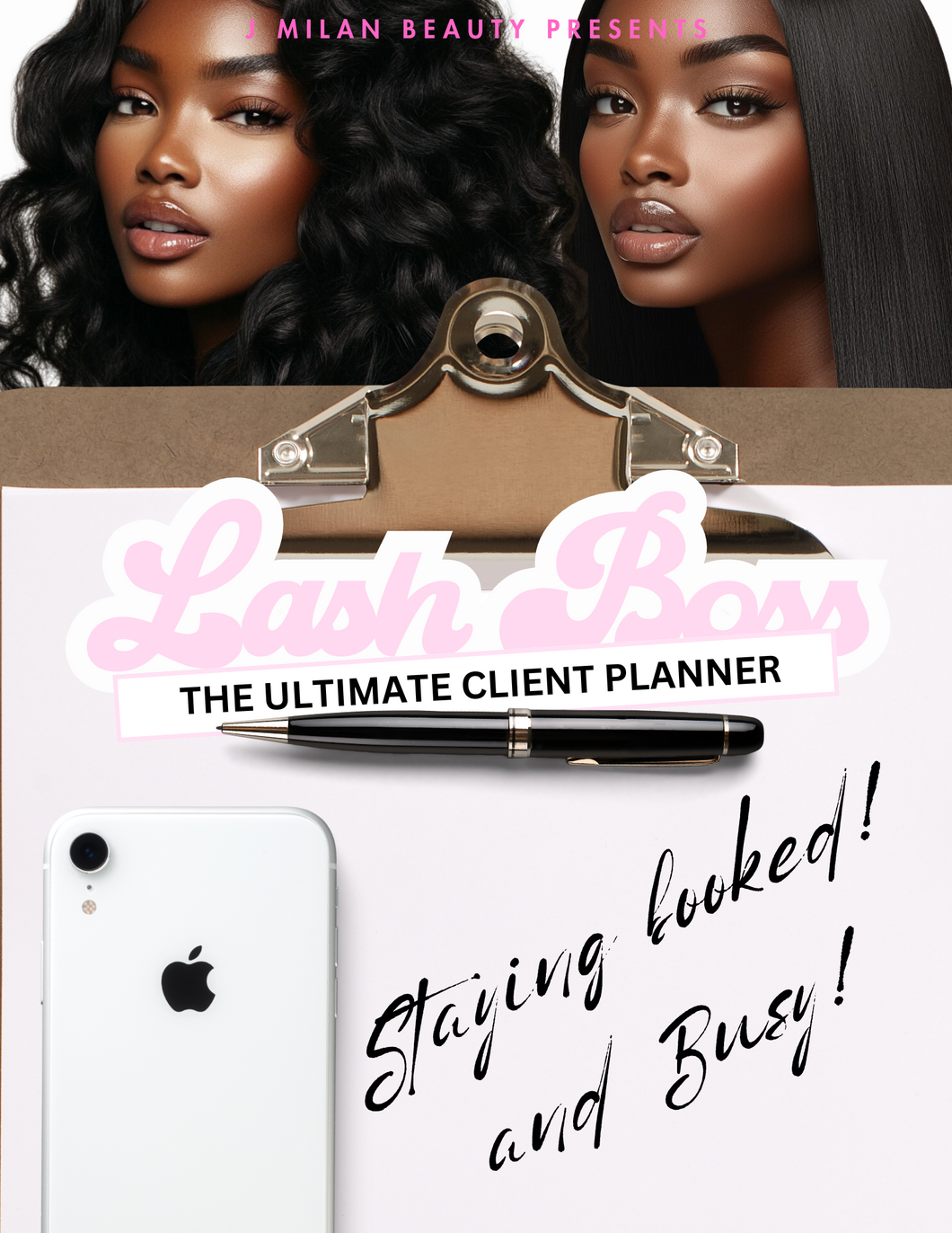 J MILAN Lash Boss E-Book Planner